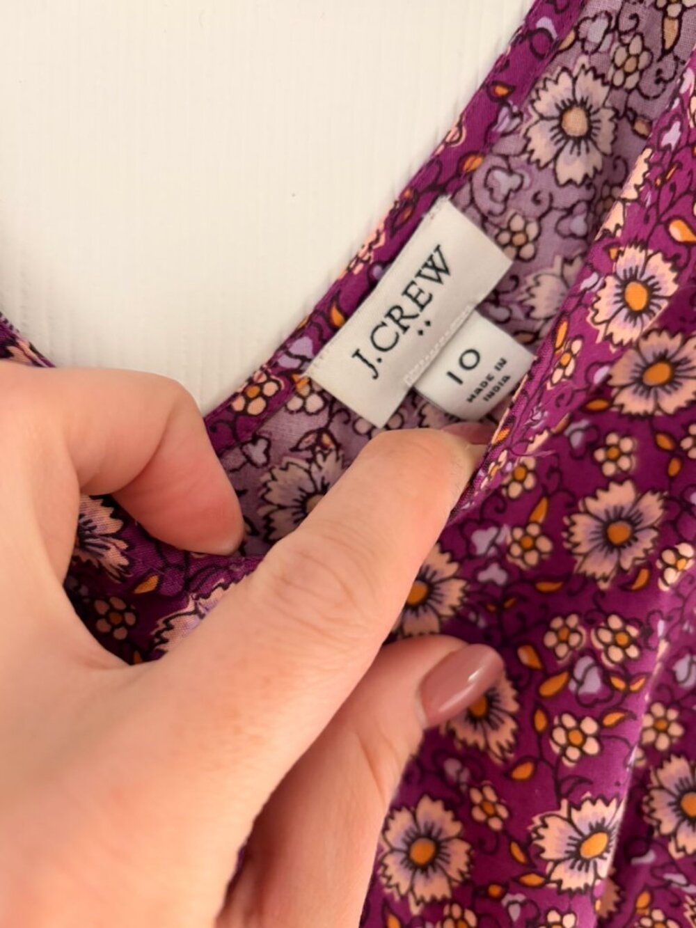 J Crew Floral Midi Dress - Picture 3 of 3